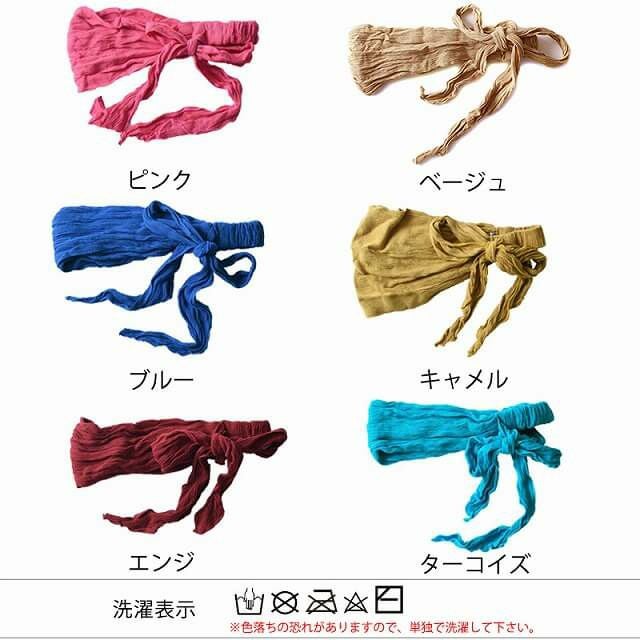 レーヨン スカーフ ターバン ヘアバンド | ユニセックス オールシーズン ハンドメイド ゴム