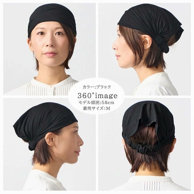 ビスコース【バンダナ】ターバンヘアバンド