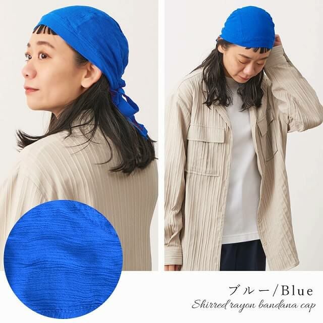 SALSATION バンダナハット ブルーデニム セール50%OFF