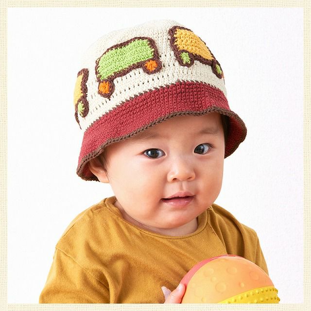 ベビー：Percy ハンドメイドコットンハット