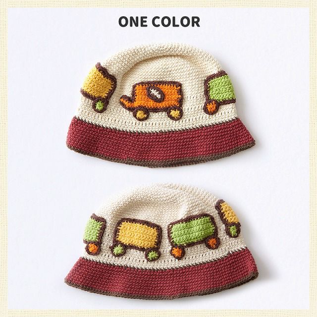 ベビー：Percy ハンドメイドコットンハット