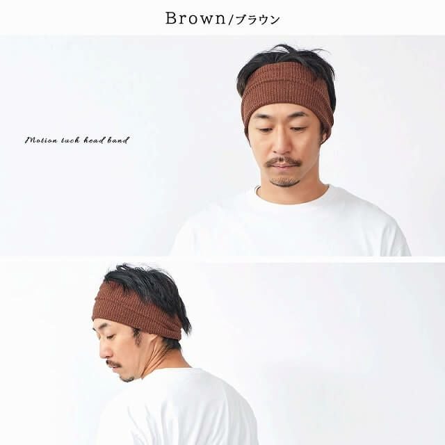 Motion タック ターバン ヘアバンド