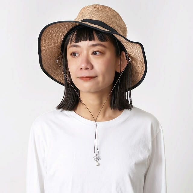 UV チェッカー ネックレス ハットクリップ