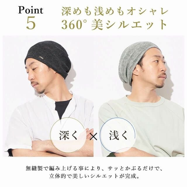 美品45R カシミヤビッグワッフルのニット帽 ピンク フリーサイズ ユニセックス KIJIMA TAKAYUKI（キジマタカユキ） ニット帽 ニットキャップ KIJIMA