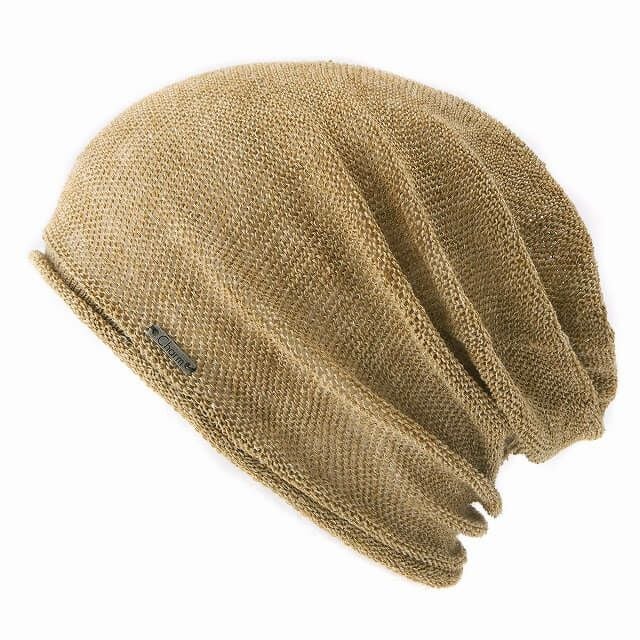 ベージュの麻 Hemp 無縫製 ビック ワッチ