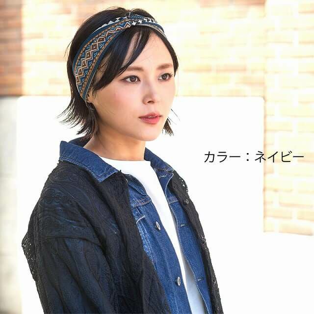 ネイティブ エスニック ターバン ヘアバンド | 【公式】ゆるい帽子