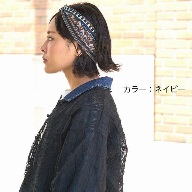 ネイティブ エスニック ターバン ヘアバンド | 【公式】ゆるい帽子