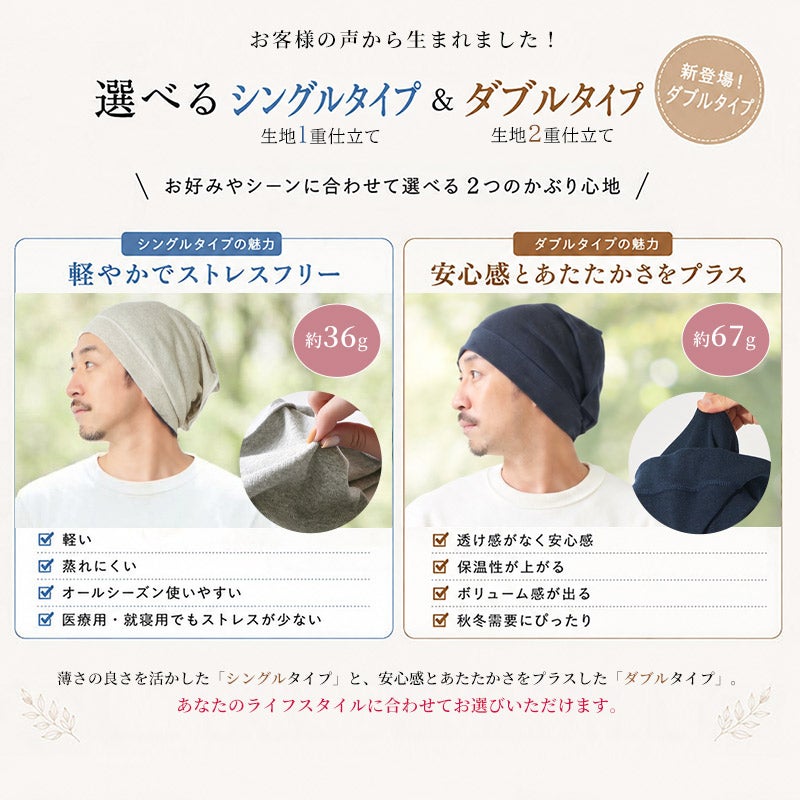 CHARM 日本製 ソフト天竺 オーガニックデザイン ビック ワッチ