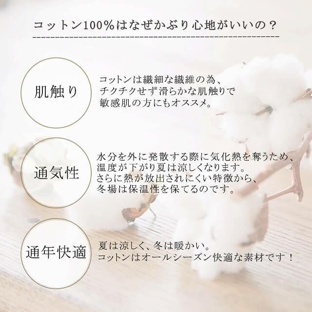 コットン ステッチライン ビックワッチ