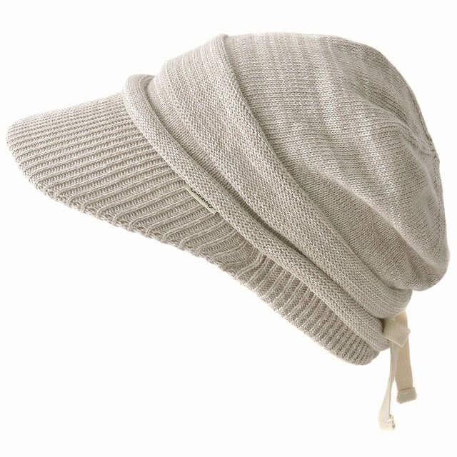 ライン オーガニックコットン キャスケット