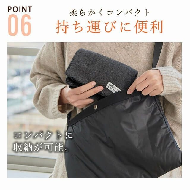 CHARM ボタン ボア ネックウォーマー #KT