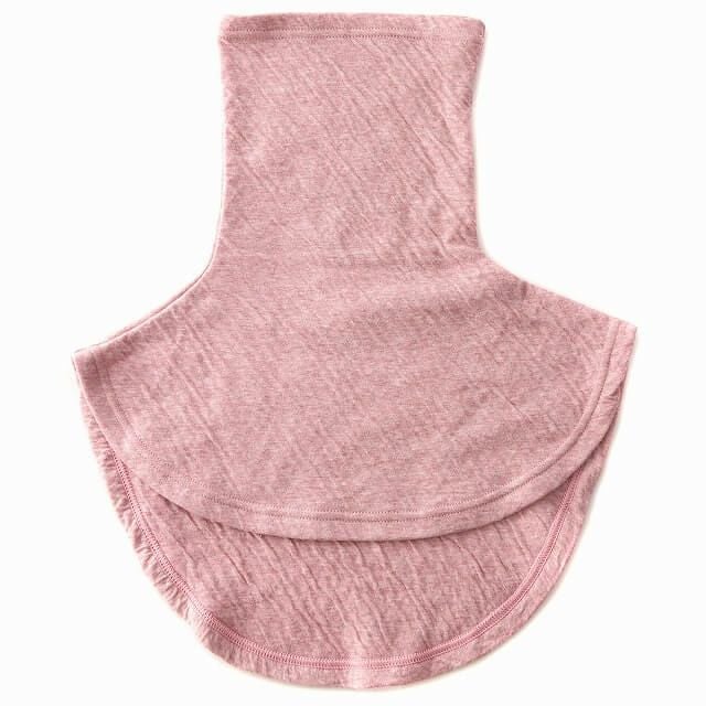 オーガニックコットン タートル ネックウォーマー