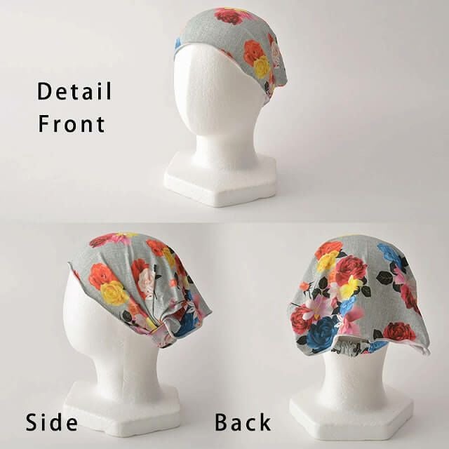 CHARM エコデザイン カラー バンダナ ターバン ヘアバンド