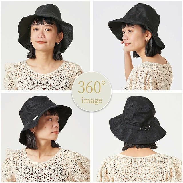 コカゲル UVカット ナチュラル フェドラ ハット
