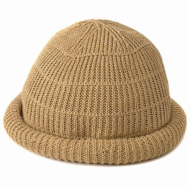 HEY HEY ME ペーパー リブ ロールキャップ