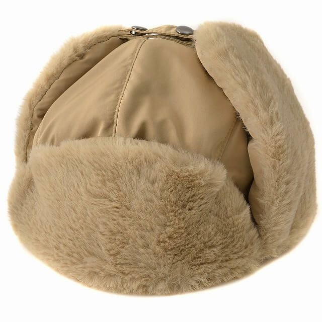 モンスター風ファーキャップ ブート MA-1風 ファー フライトキャップ