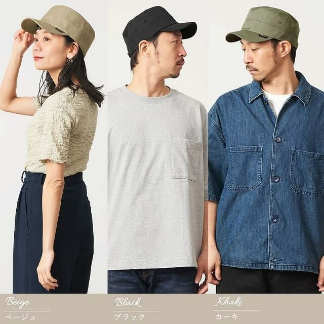 ステン コーデュラ シンプル ワークキャップ