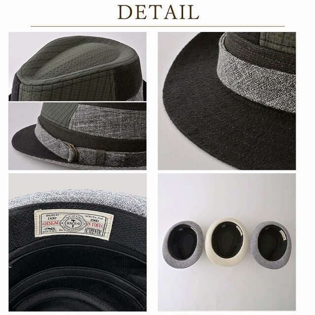 SEIWA パッチワーク UVカット ハット