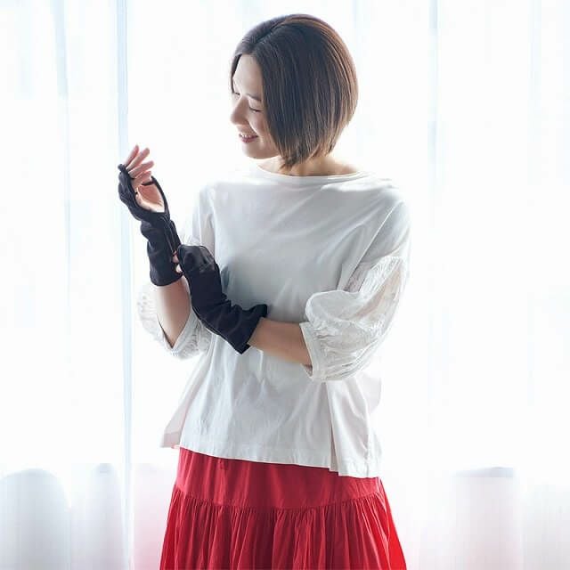 日本製 CHARM 吸汗速乾 UVカット ハンドカバー