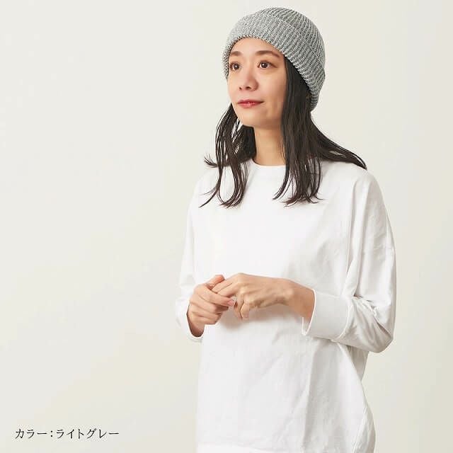 ブリスク リネン 接触冷感 ニットキャップ