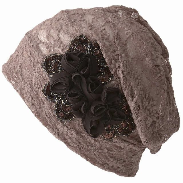 CHARM Flare フラワー コサージュ メッシュ デザインワッチ