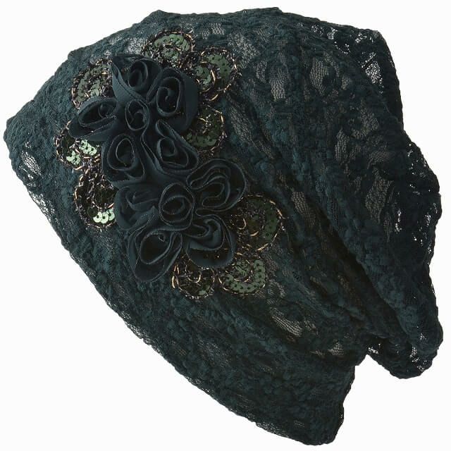 CHARM Flare フラワー コサージュ メッシュ デザインワッチ