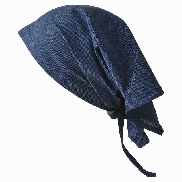 日本製 CHARM デニム 8oz バンダナ 三角巾