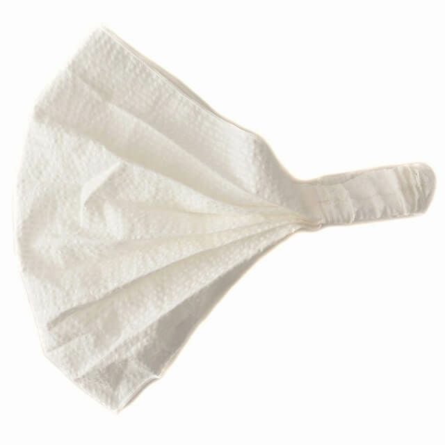 日本製 CHARM ソリッドサッカー コットン バンダナ ヘアバンド