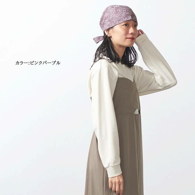 CHARM コットン バンダナキャップ (25-B)