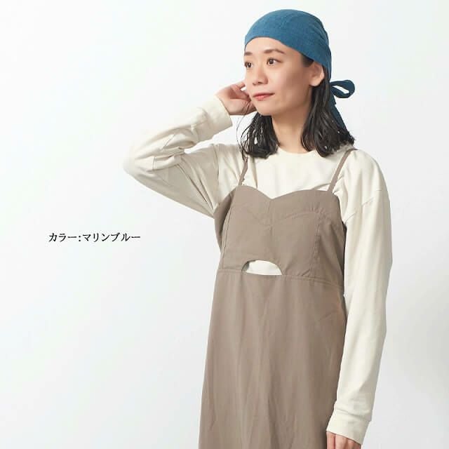 CHARM コットン バンダナキャップ (25-A) 無地