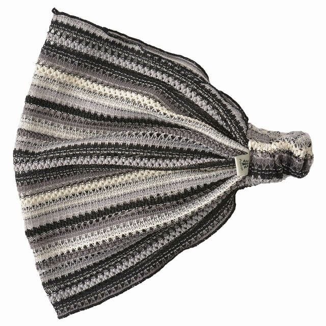 MESH カラー バンダナ ヘアバンド