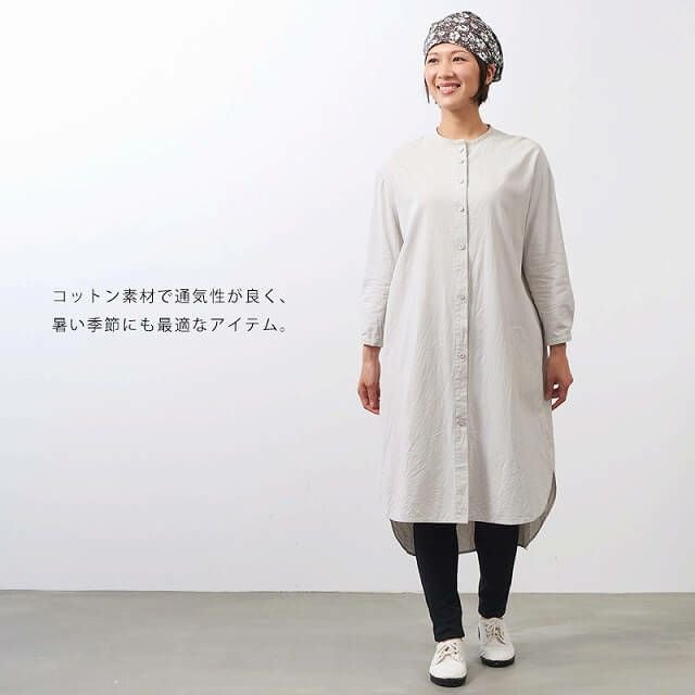 CHARM ズキン コットン ターバンキャップ (KANP)