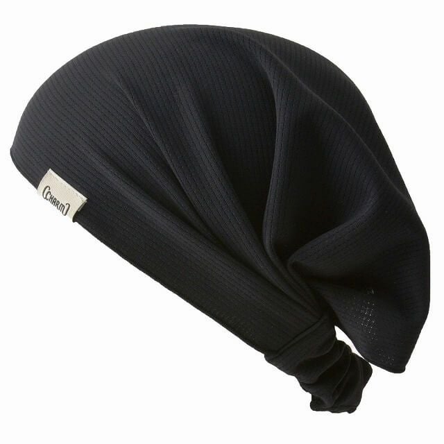 日本製 CHARM 吸汗速乾 UVカット バンダナ ターバン ヘアバンド