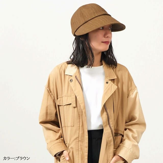 EDITH 速乾 UVカット ワイドバイザー キャップ