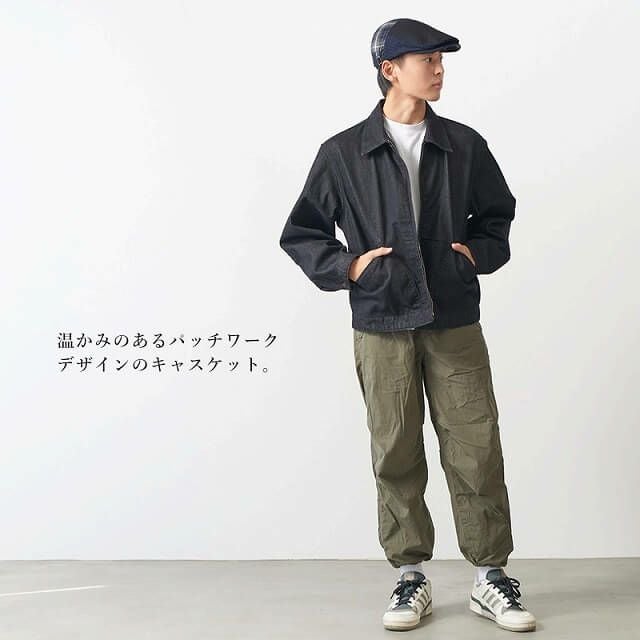 Dan パッチワーク ハンチング