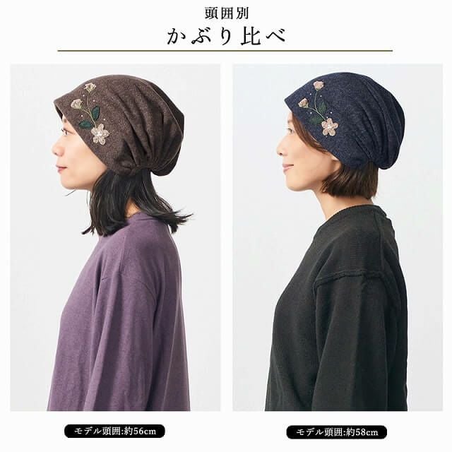 CHARM MOCO フラワー刺繍 フリース デザインワッチ