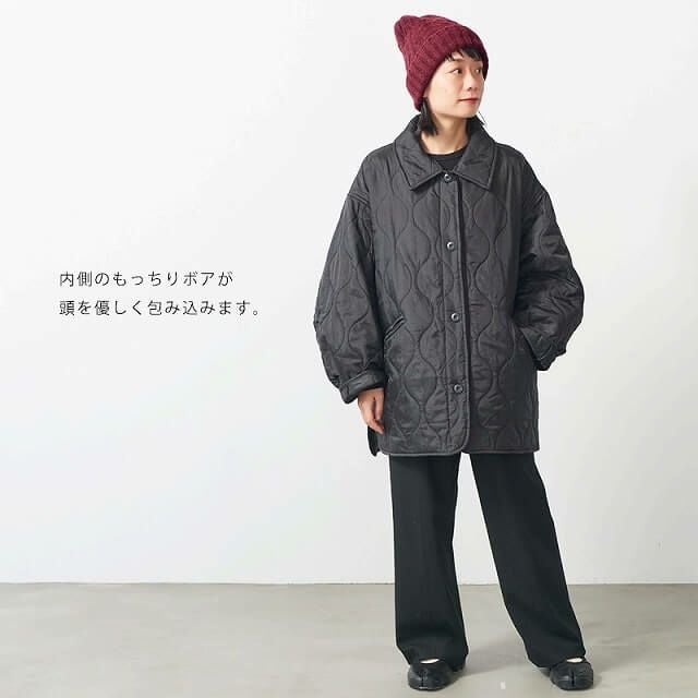 PAOP 裏ボア ニットキャップ