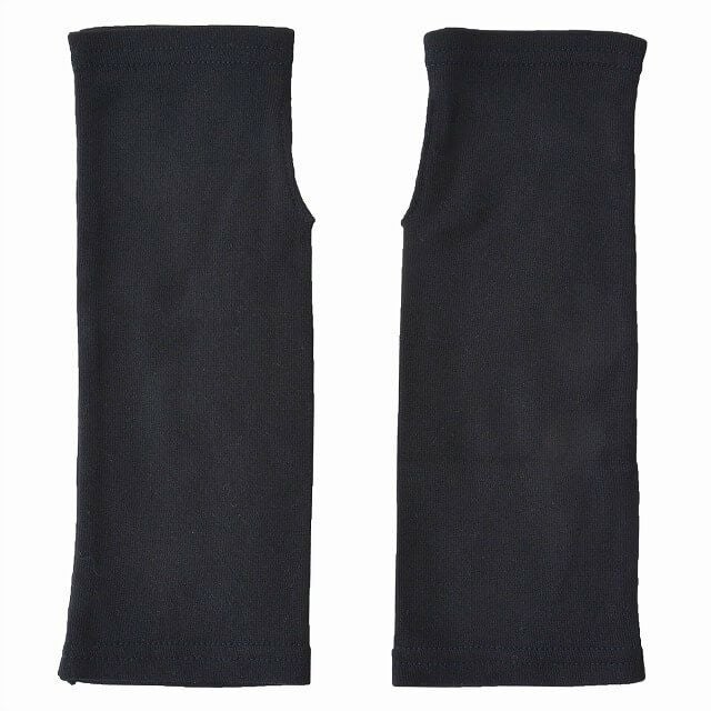 日本製 CHARM ショート 天竺 オーガニックコットン UVカット アームカバー