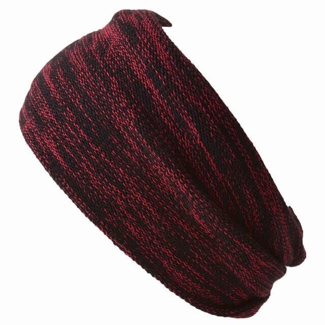 CHARM インロール コットン メッシュ ターバン ヘアバンド