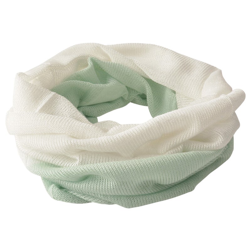 日本製 2TONE さらさらシルク 3way ネックカバー