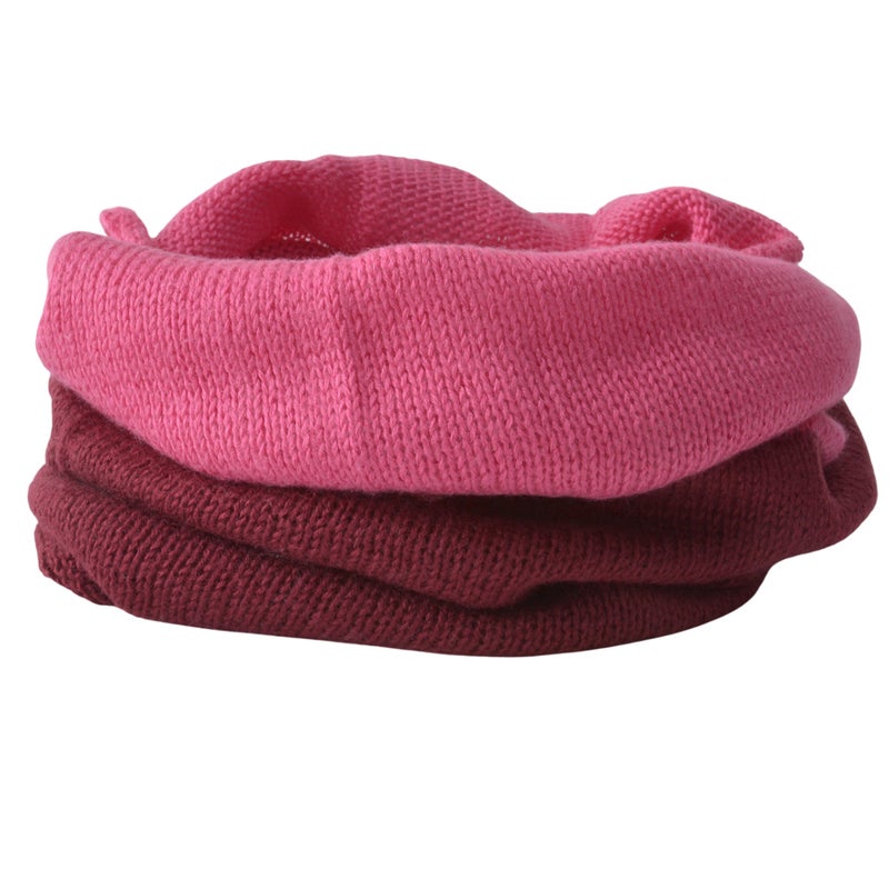 日本製 2TONE ふわふわシルク 3way ネックウォーマー