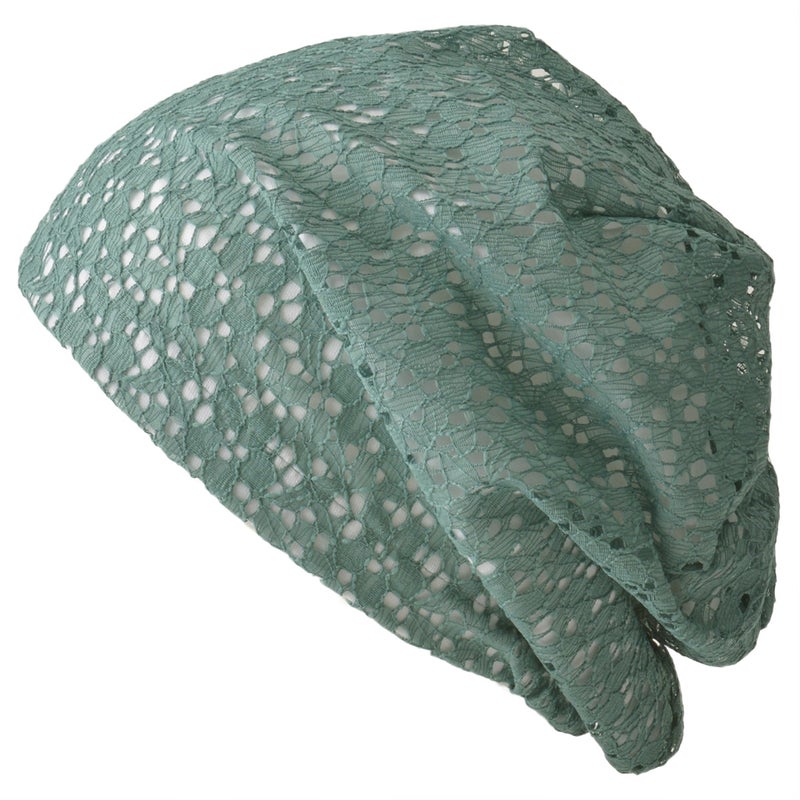 日本製 CHARM HOOZU レース 接触冷感 コットン ルーズワッチ