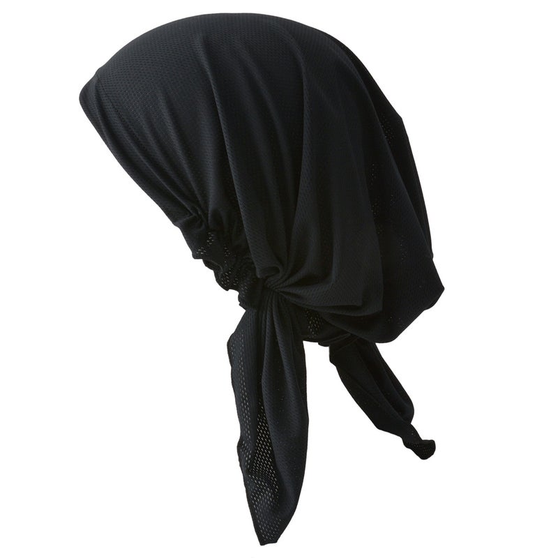 CHARM エアロシルバー 吸汗速乾 UVカット ターバンキャップ