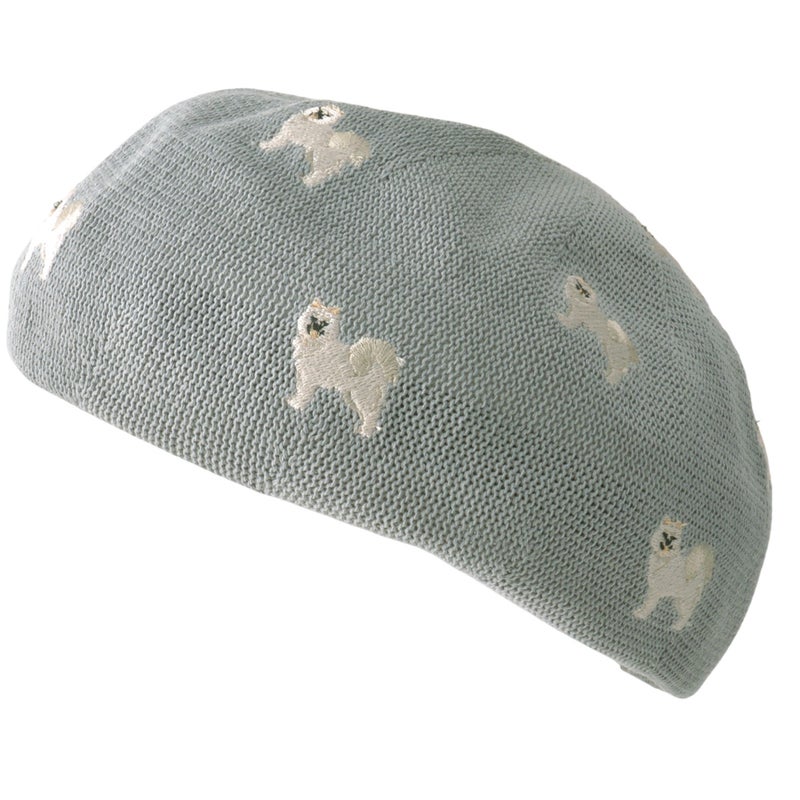 LOWELL アニマル 刺繍 サーモ ベレー帽