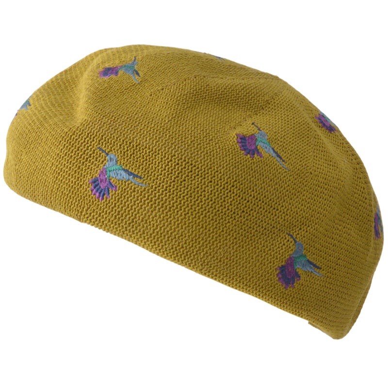 LOWELL アニマル 刺繍 サーモ ベレー帽