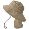 CANOPY ネックカバー&あご紐付き UVカット アドベンチャーハット
