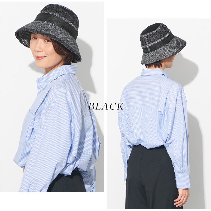 BELLA リーフレース ハット