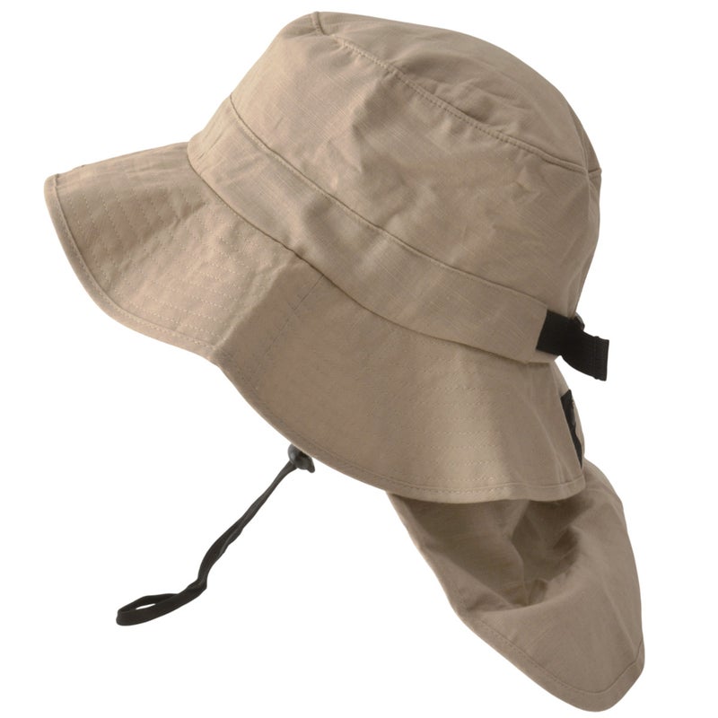 GOKKAN 保冷剤＆ネックカバー＆あご紐付 アドベンチャーハット