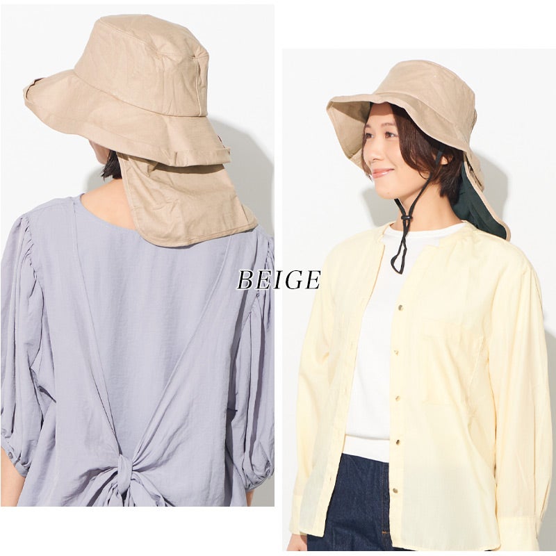 GOKKAN 保冷剤＆ネックカバー＆あご紐付 セーラーハット