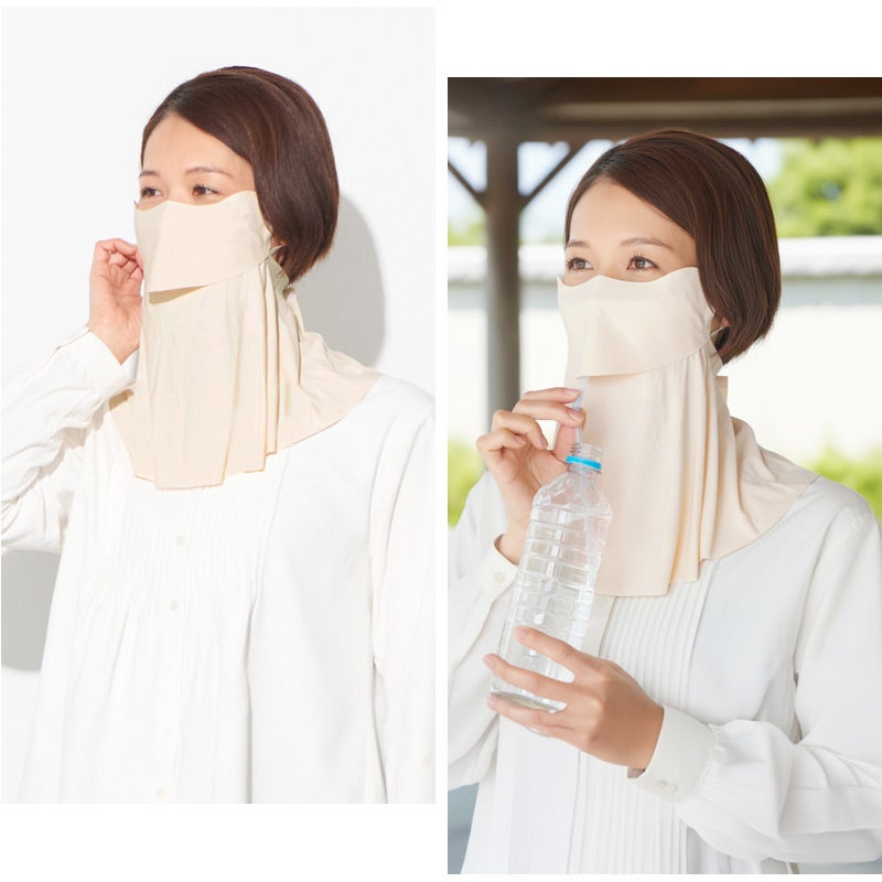 Coolth 冷感 UVカット フェイスカバー